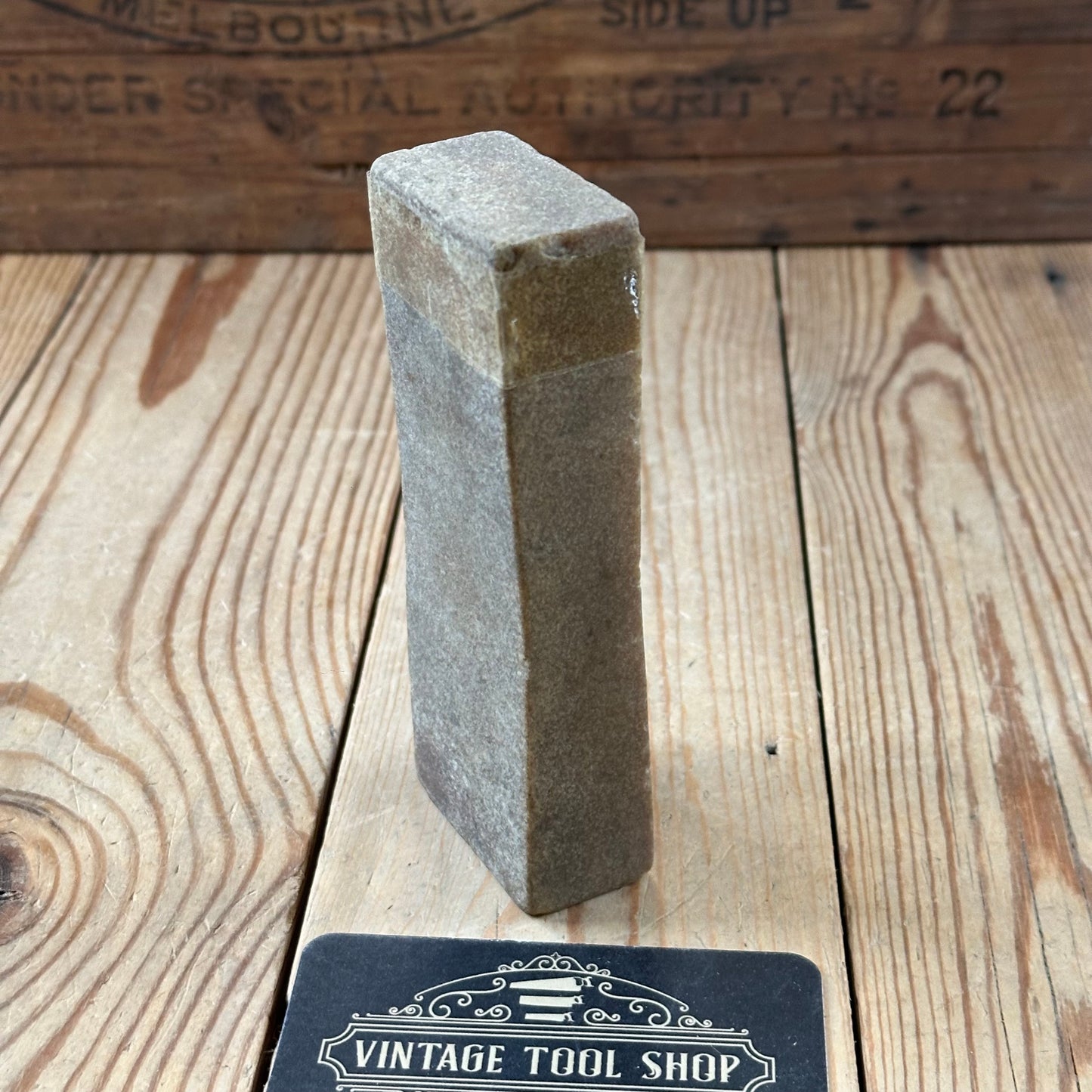 H1025 Vintage ARKANSAS WASHITA STONE Natural Sharpening OILSTONE