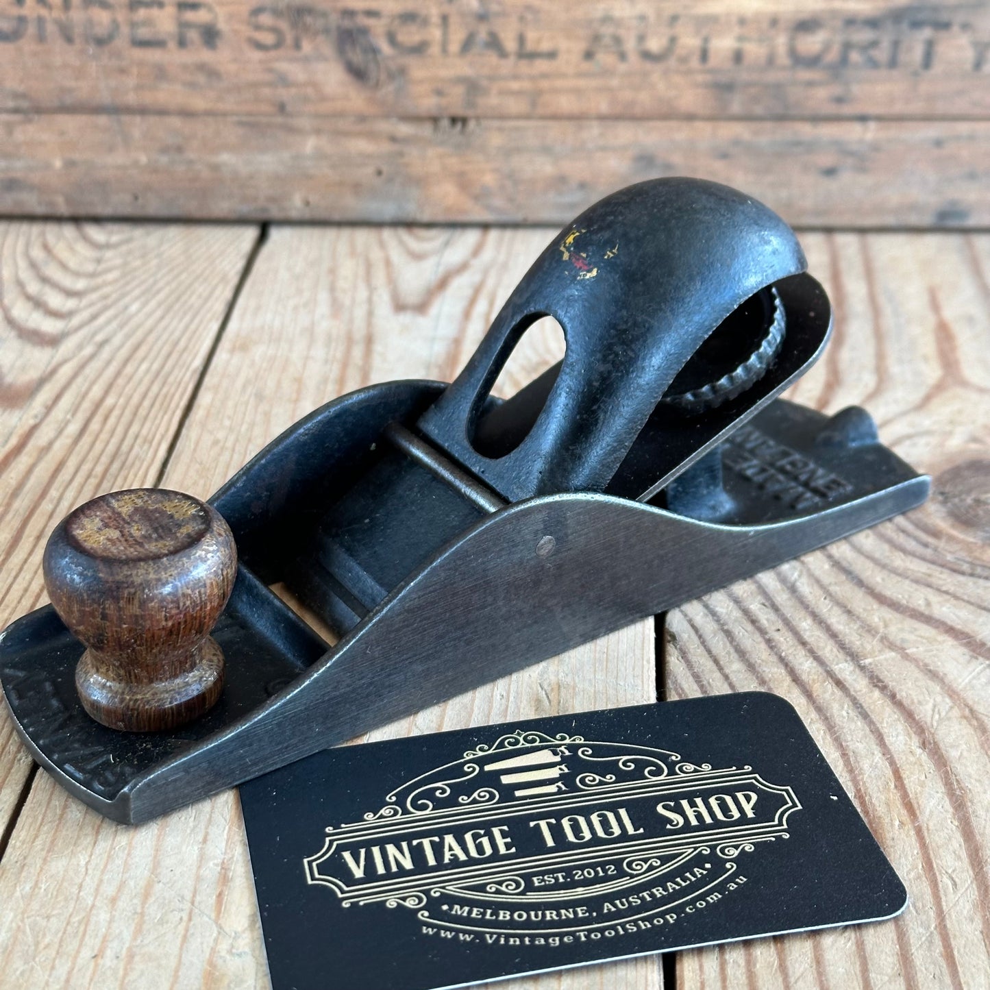 H1097 Vintage STANLEY England No.110 Block PLANE