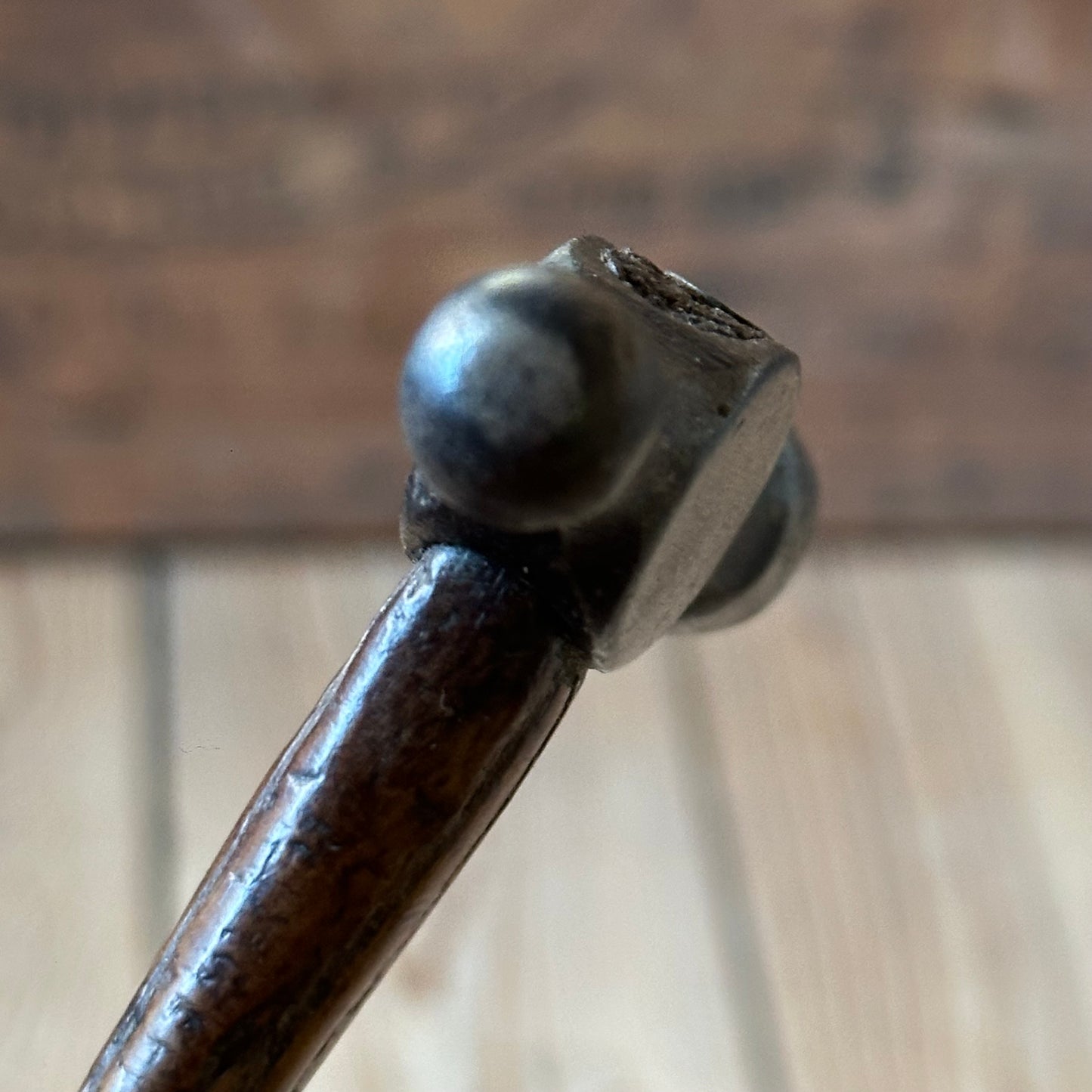 D1767 OLD! Vintage small jewellers metalworking BALL PEEN Hammer
