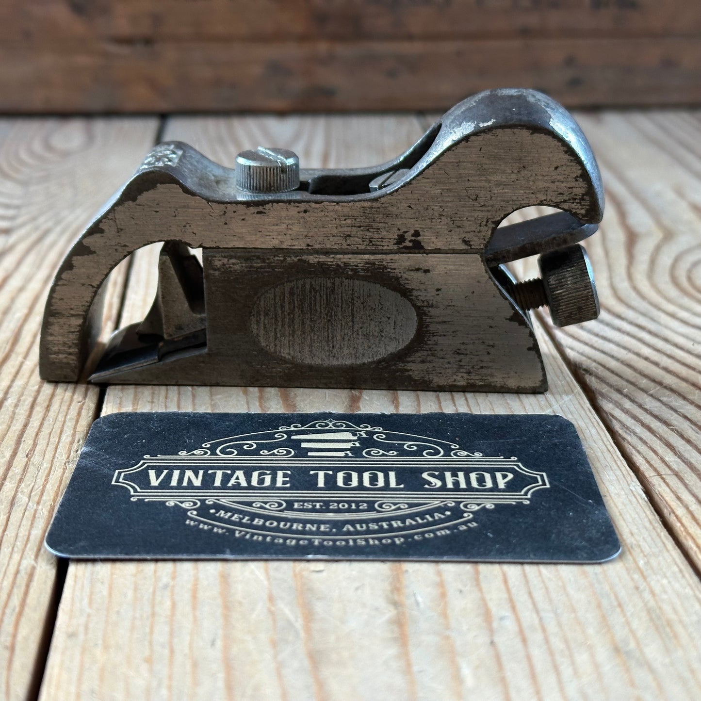 N1711 HANDY! Vintage STANLEY USA USA Sweetheart era No.90 Shoulder Rabbet Rebate PLANE
