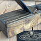 Y682 Antique Rustic FRENCH Wooden SMOOTHING PLANE display
