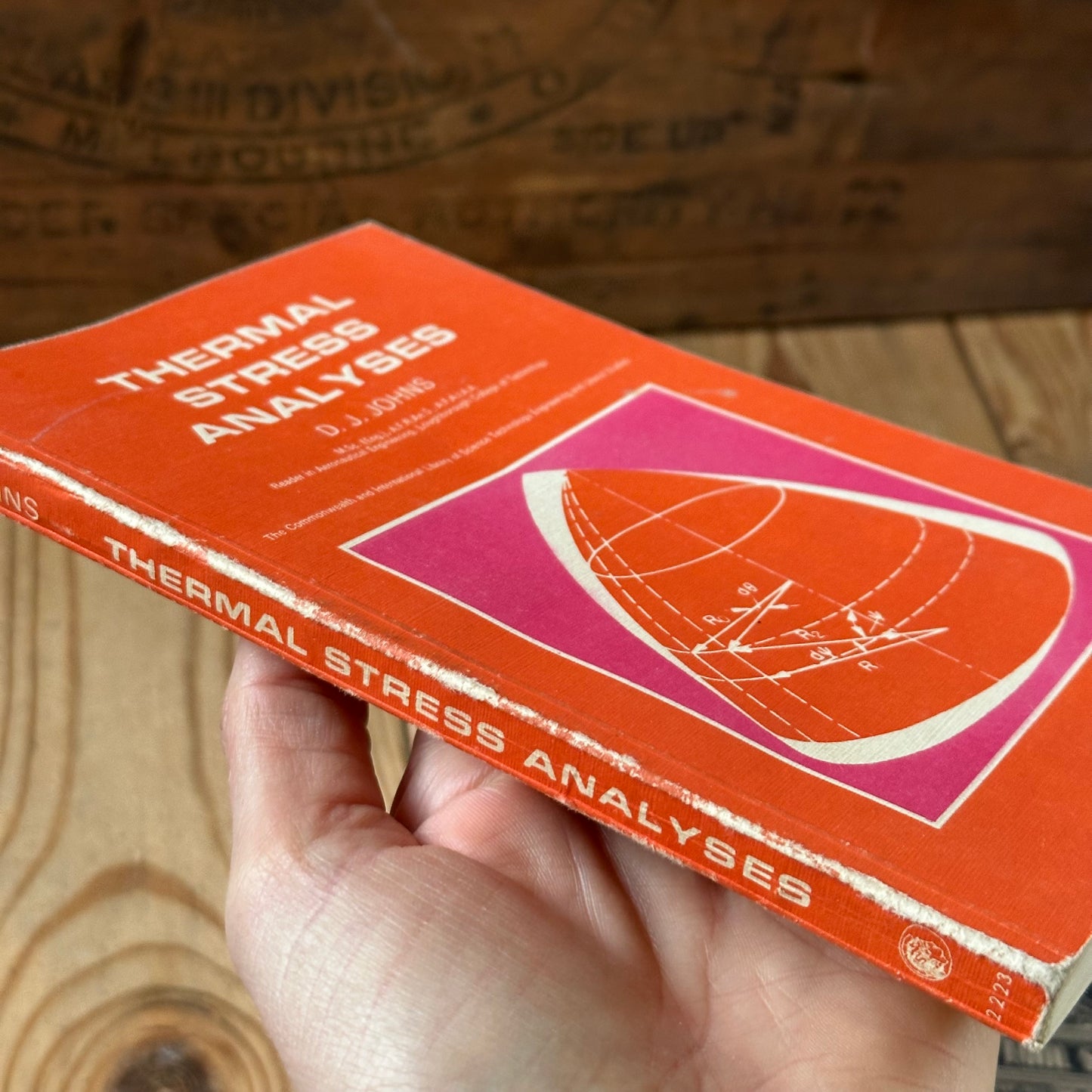 XBN155 Vintage BOOK THERMAL STRESS ANALYSIS by D.J.Johns