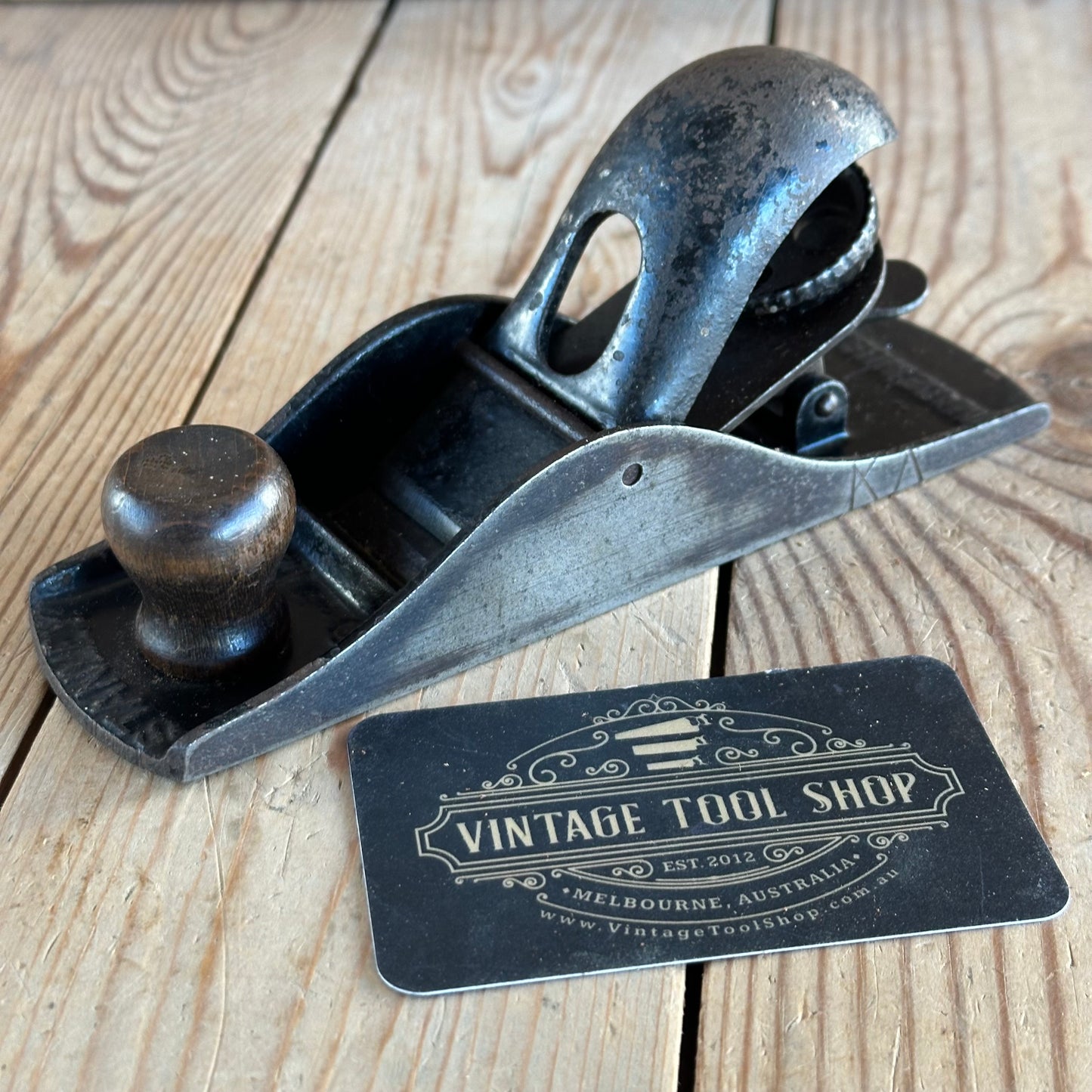 H1916 Vintage STANLEY USA No.120 BLOCK PLANE