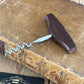 XBA2-6 Vintage Japanese Rosewood handled BOTTLE OPENER corkscrew