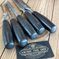 H1311 Vintage 5 x STANLEY bevel CHISELS