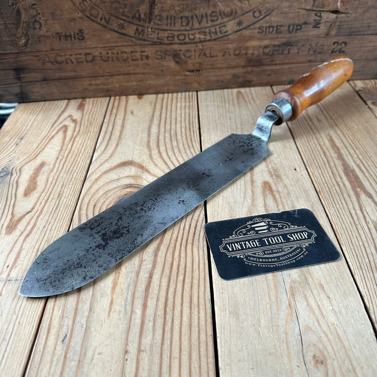 H2593 Vintage Beekeepers Apiarist UNCAPPING Honey KNIFE