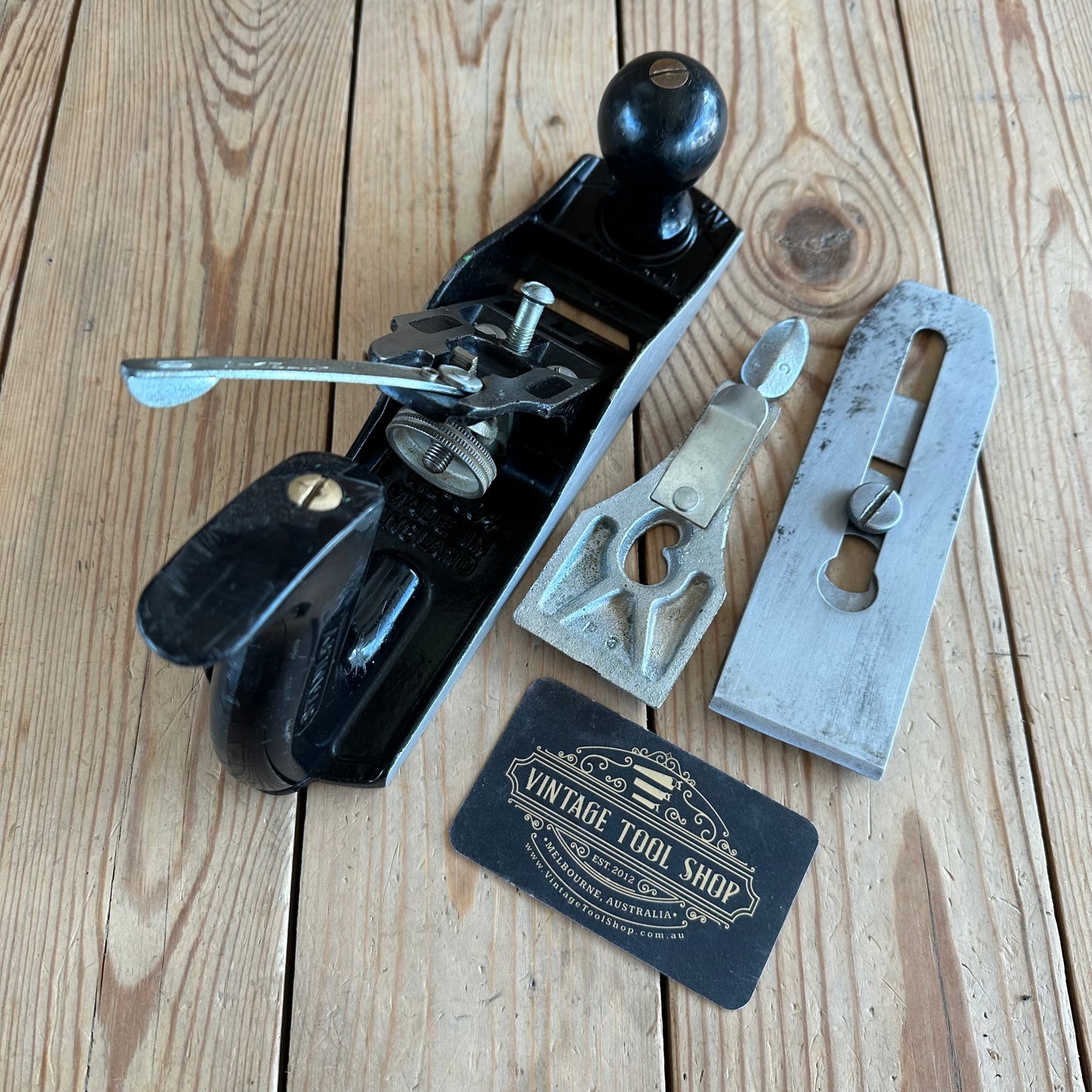 H1867 Vintage STANLEY England No.4 PLANE