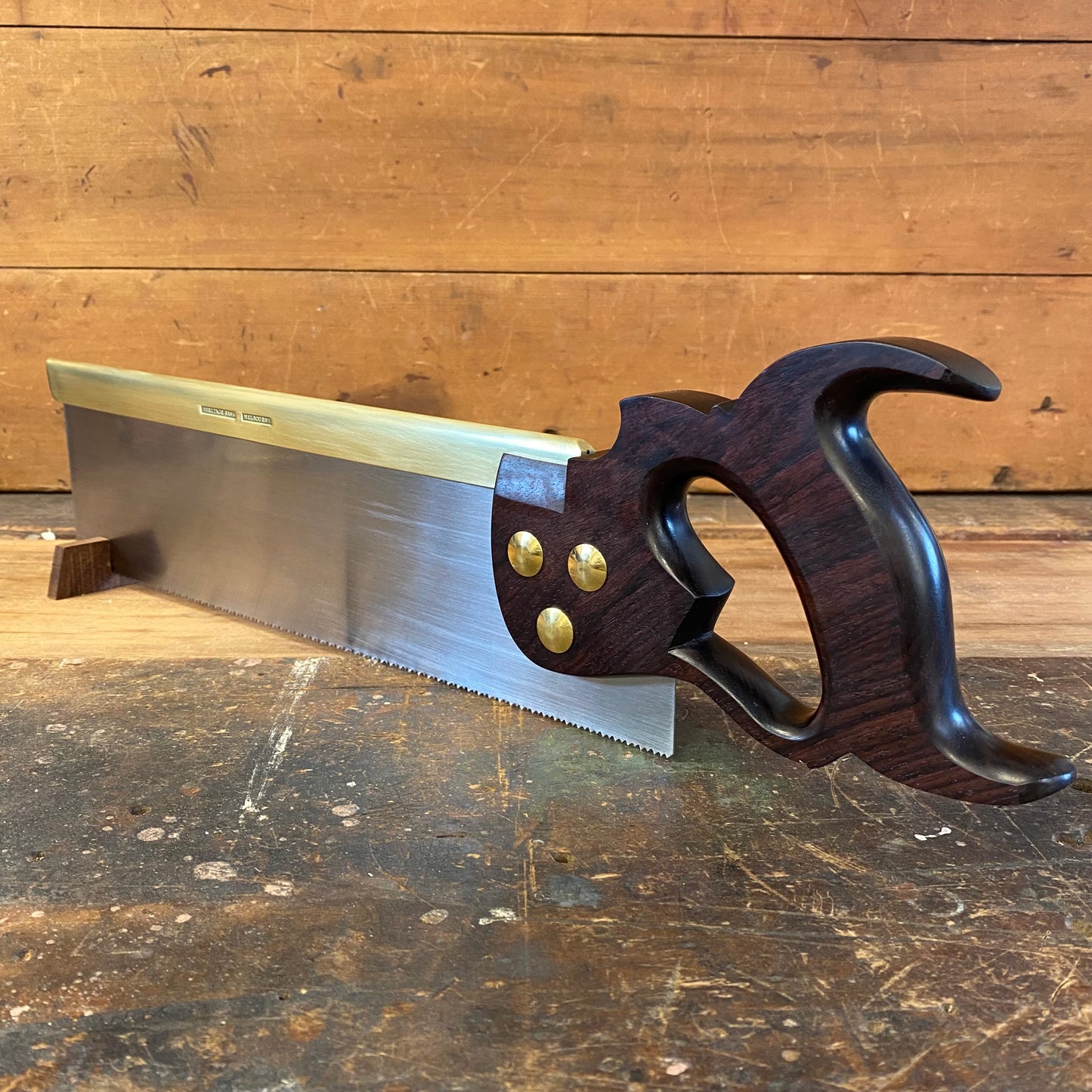 VHS21 HERITAGE SAWS Melbourne 14” KINGSTON 11ppi XCUT Carcass SAW with an INDIAN ROSEWOOD handle