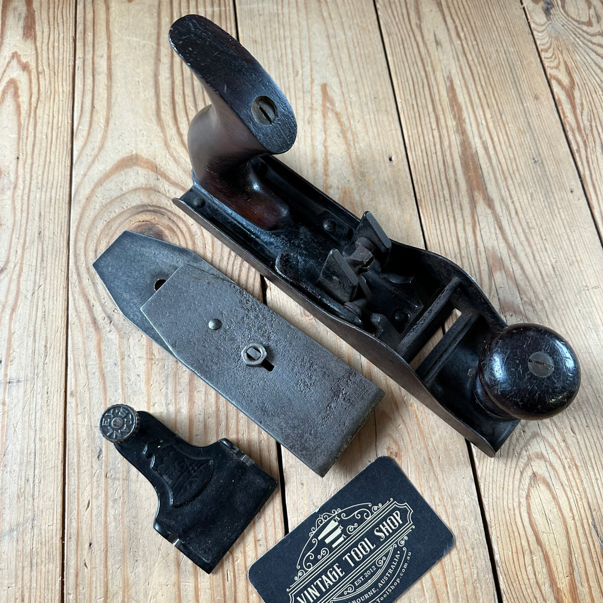 T5584 Antique 1907-1918 STANLEY USA No.104 Liberty Bell PLANE