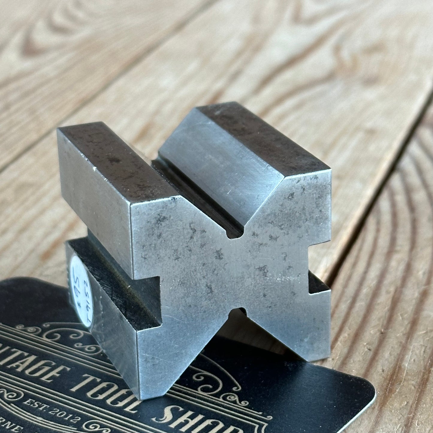 T9152 Vintage VEE V-BLOCK Engineers Jewellers Metalworking Tools