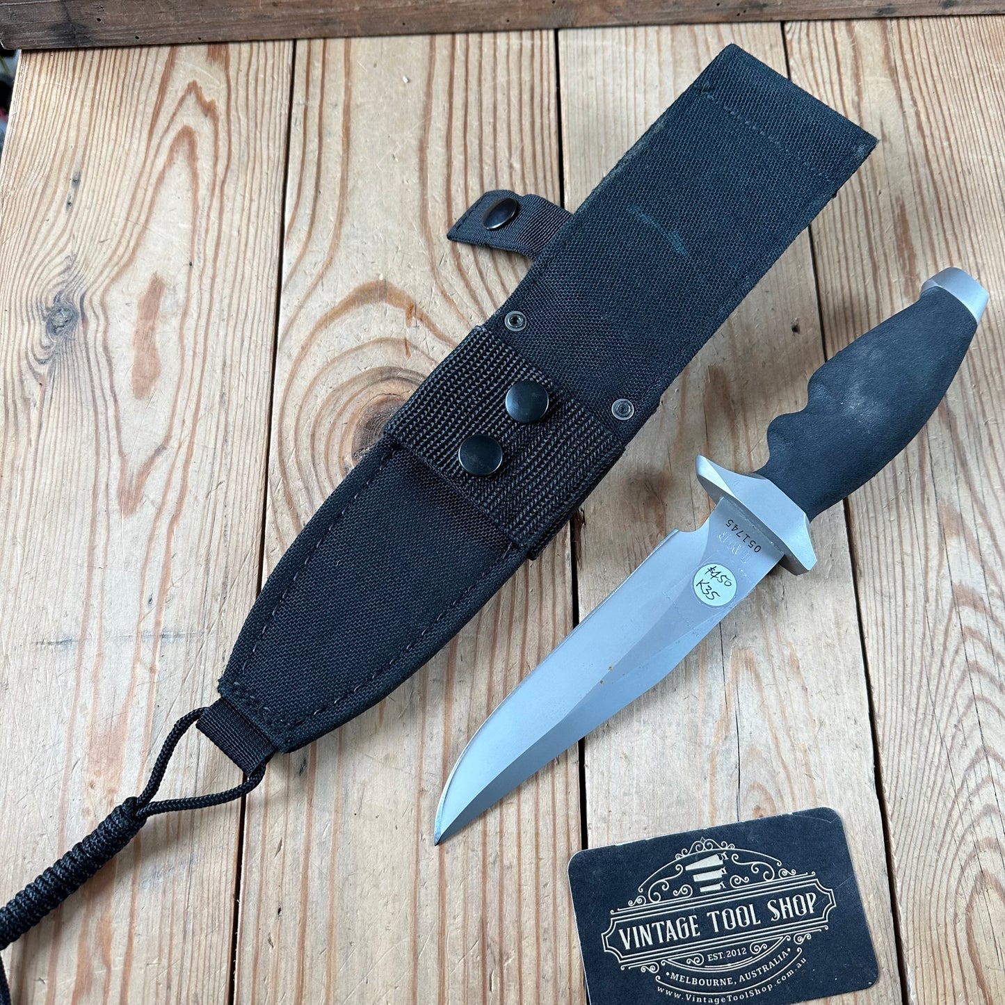 K35 COOL! Vintage GERBER USA LMF Infantry KNIFE 1993-96 vintage