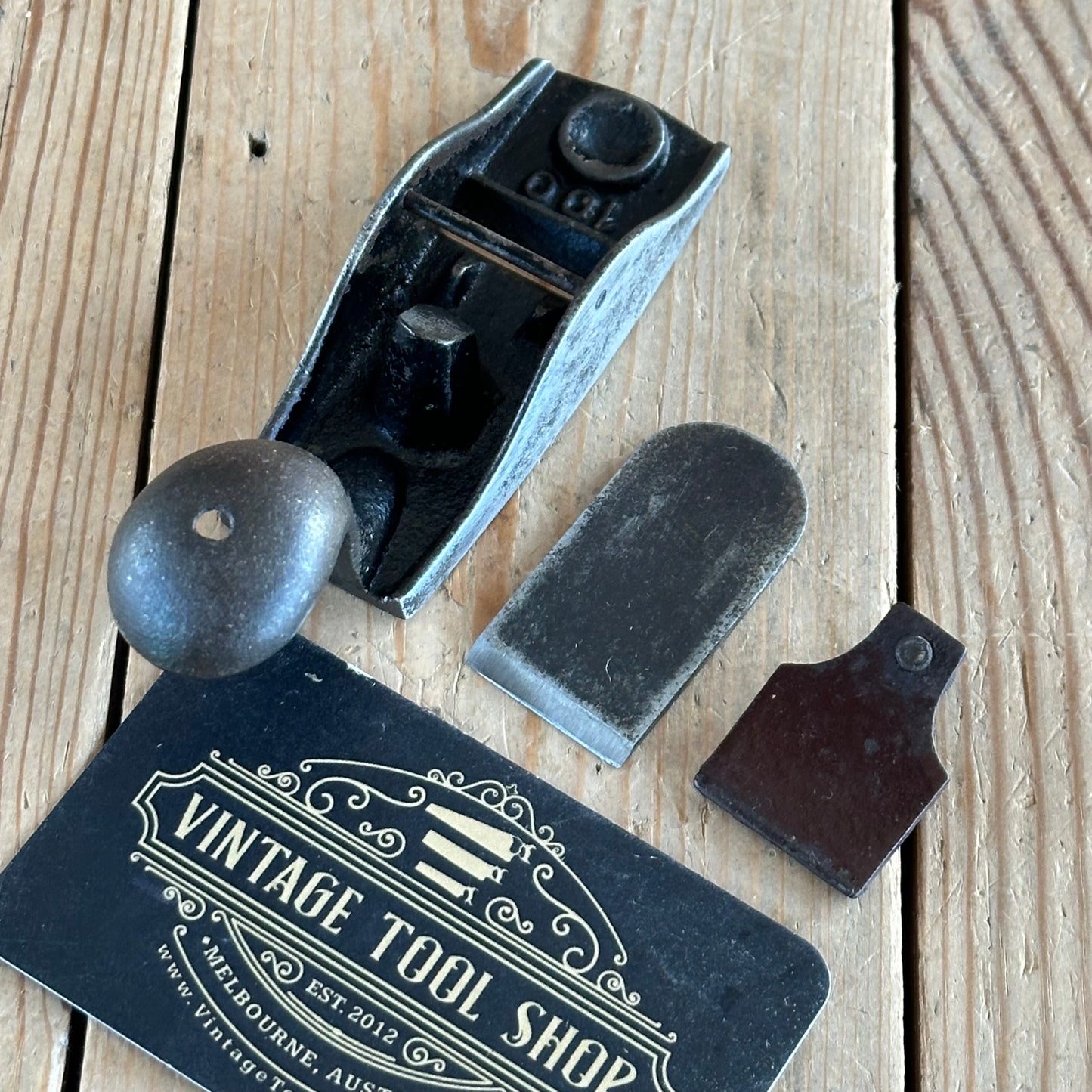 D1588 Vintage STANLEY No.100 “Squirrel tail” Block PLANE