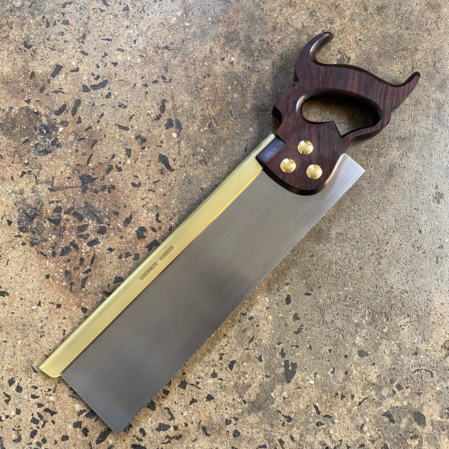 VHS21 HERITAGE SAWS Melbourne 14” KINGSTON 11ppi XCUT Carcass SAW with an INDIAN ROSEWOOD handle