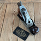 SOLD. N1660 Vintage SARGENT USA No.407 No.2 size PLANE Rosewood handles