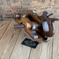 T8552 UNIQUE! Antique USER MADE Mahogany PLOUGH PLANE