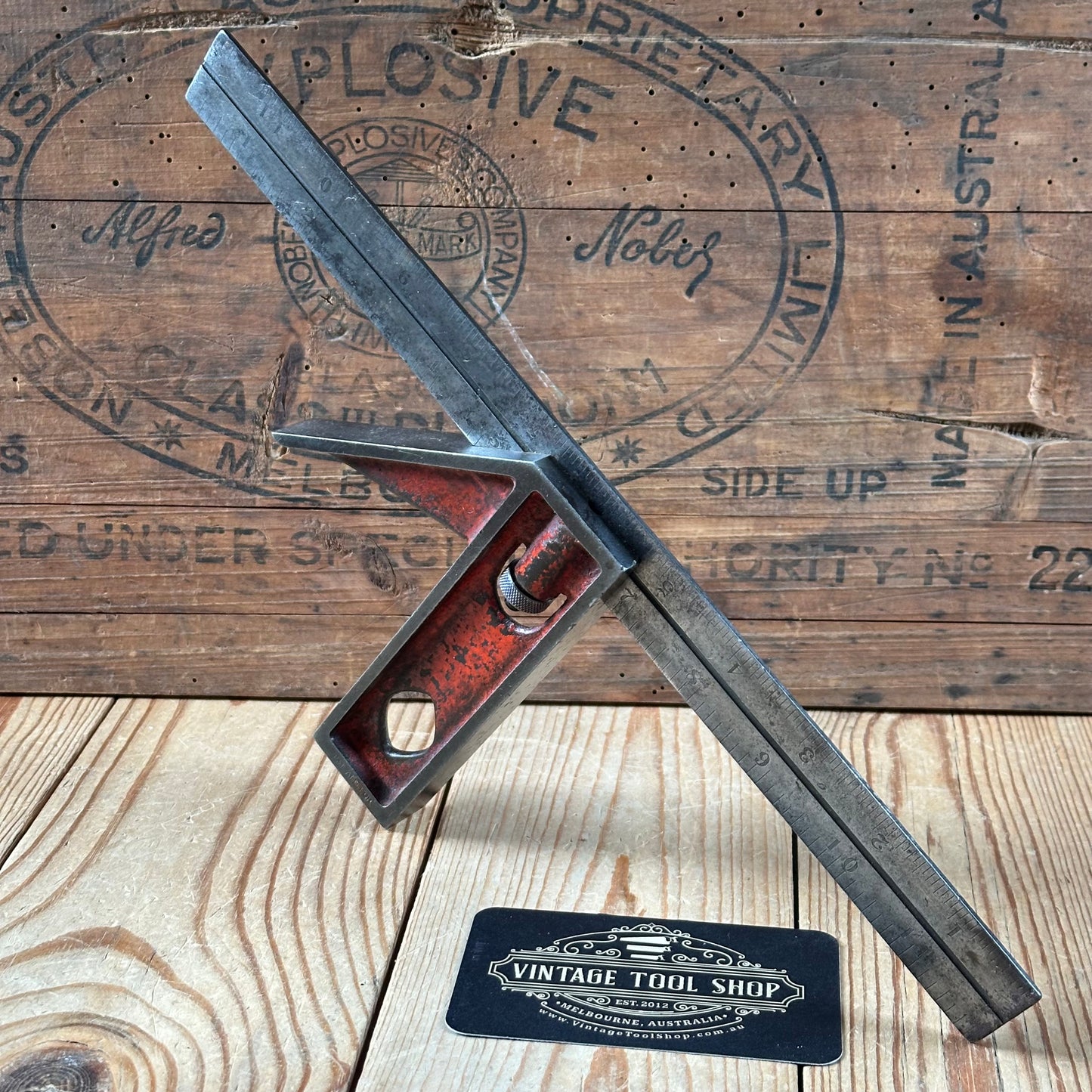 H2437 Vintage GOODELL PRATT USA adjustable SQUARE