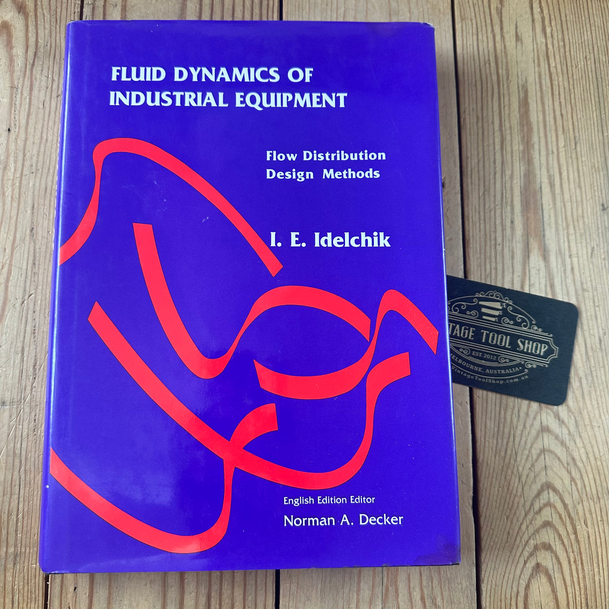N2051 SCARCE! Vintage BOOK FLUID DYNAMICS of INDUSTRIAL EQUIPMENT Flow Distribution Design Methods by I.E.Idelchik, English edition editor N.A.Decker