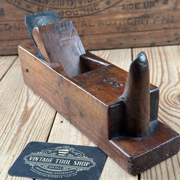 Y187 Antique FRENCH FRUITWOOD Wooden PLANE display