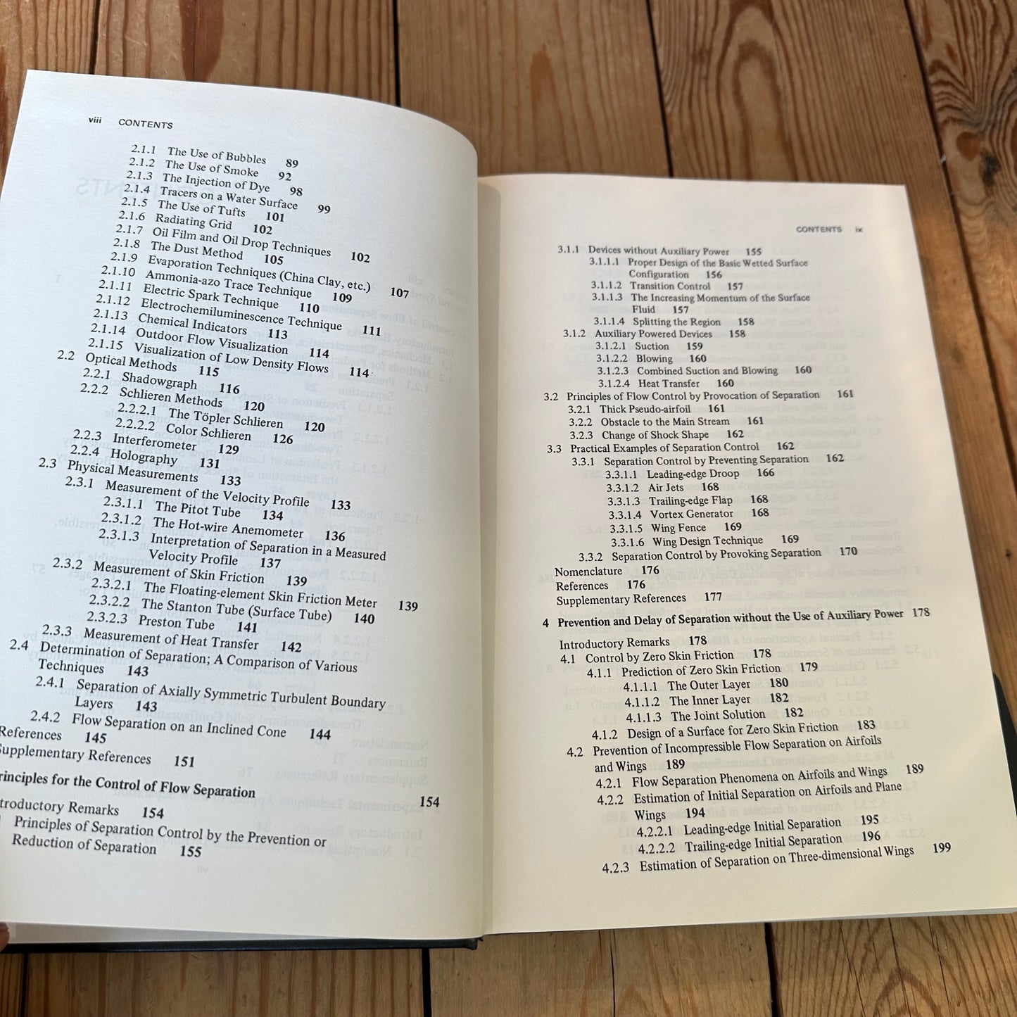 XBN61 Vintage 1976 Control of Flow Separation BOOK by P.K.Chang