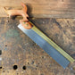 VHS200 LEFT HAND HERITAGE SAWS Custom 12” FITZROY model 14ppi rip DOVETAIL SAW with a SCARRED MYRTLE handle