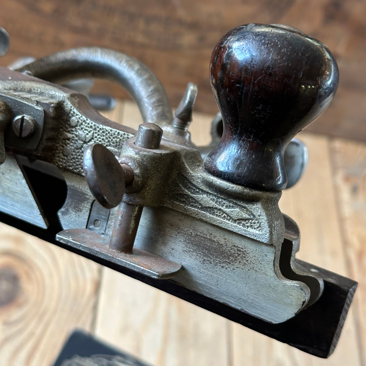C6 COMPLETE! Antique STANLEY USA No.46 Combination PLANE with 10 cutters