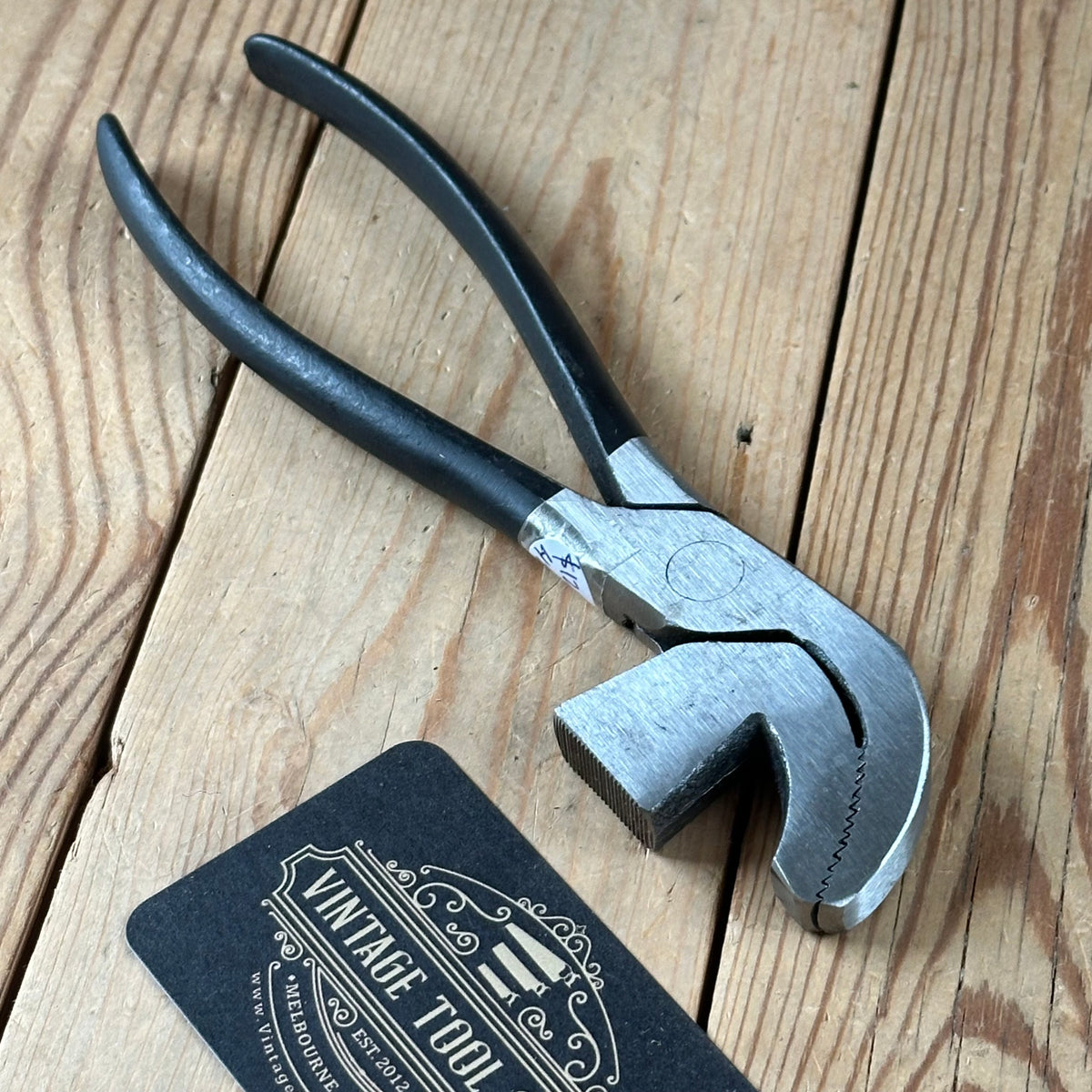H2536  TIDY! Vintage Osborne USA LEATHER WORK Cobblers LASTING PLIERS