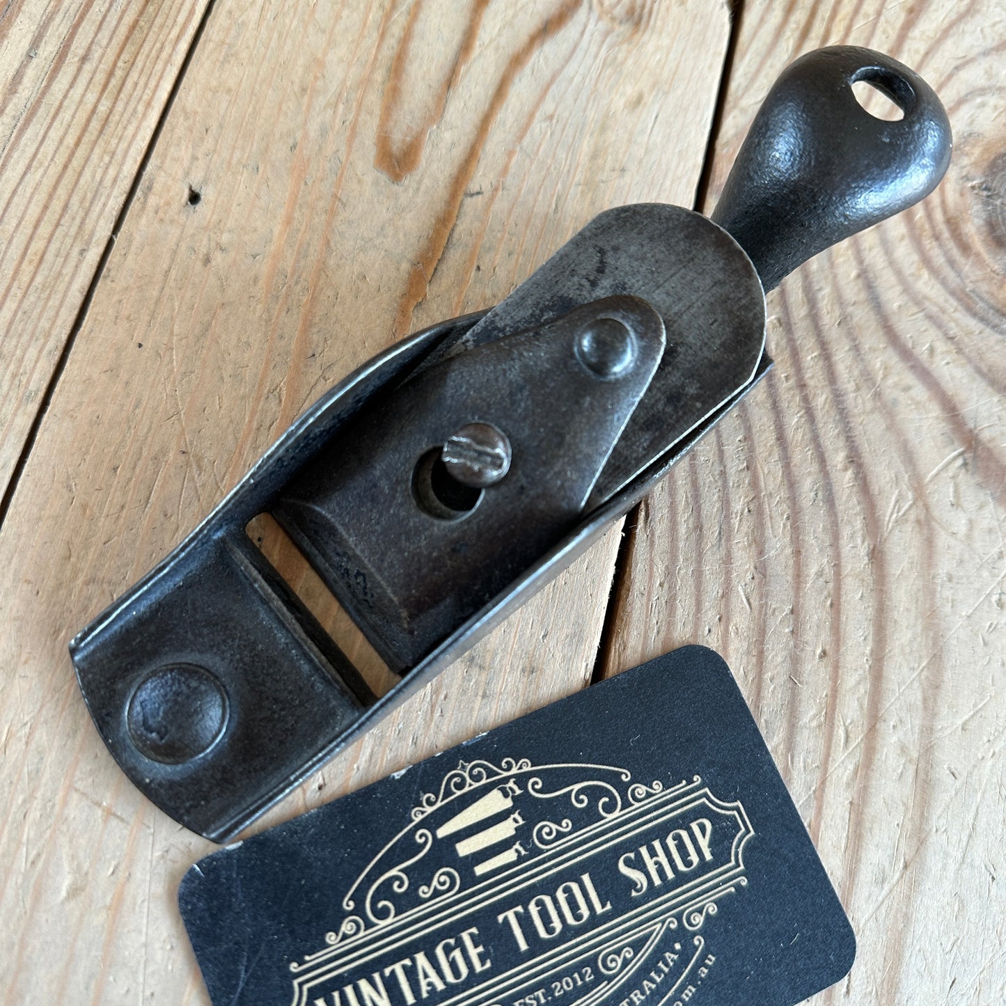 N1119 Vintage WASHBOURNE USA “Squirrel tail” Block PLANE