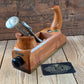 SOLD. N1703 GORGEOUS Vintage E.C.E. West-Germany No:711 PRIMUS PLANE Figured Pear & Lignum Vitae Sole