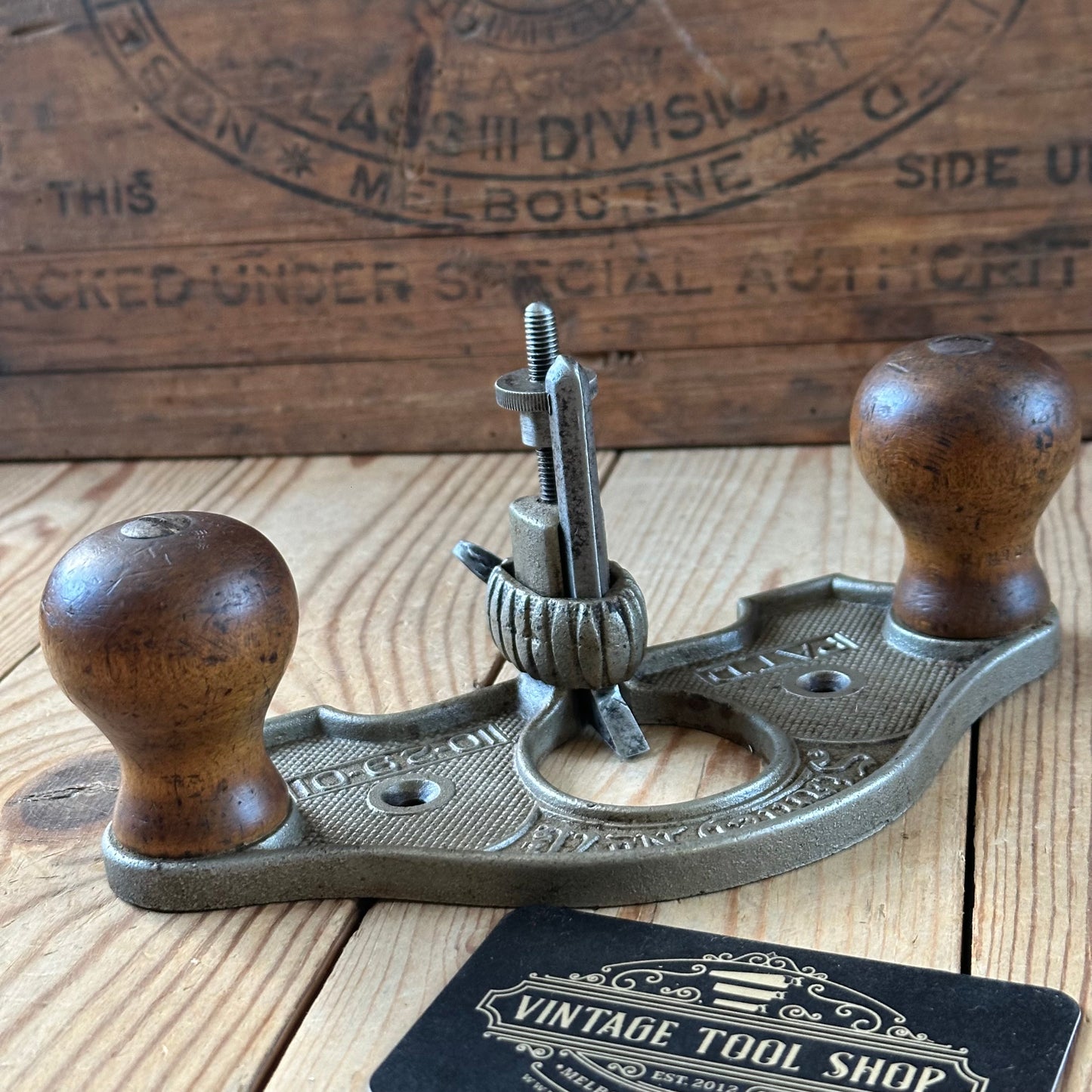 N1841 Vintage STANLEY USA No.71 & 1/2 Router PLANE