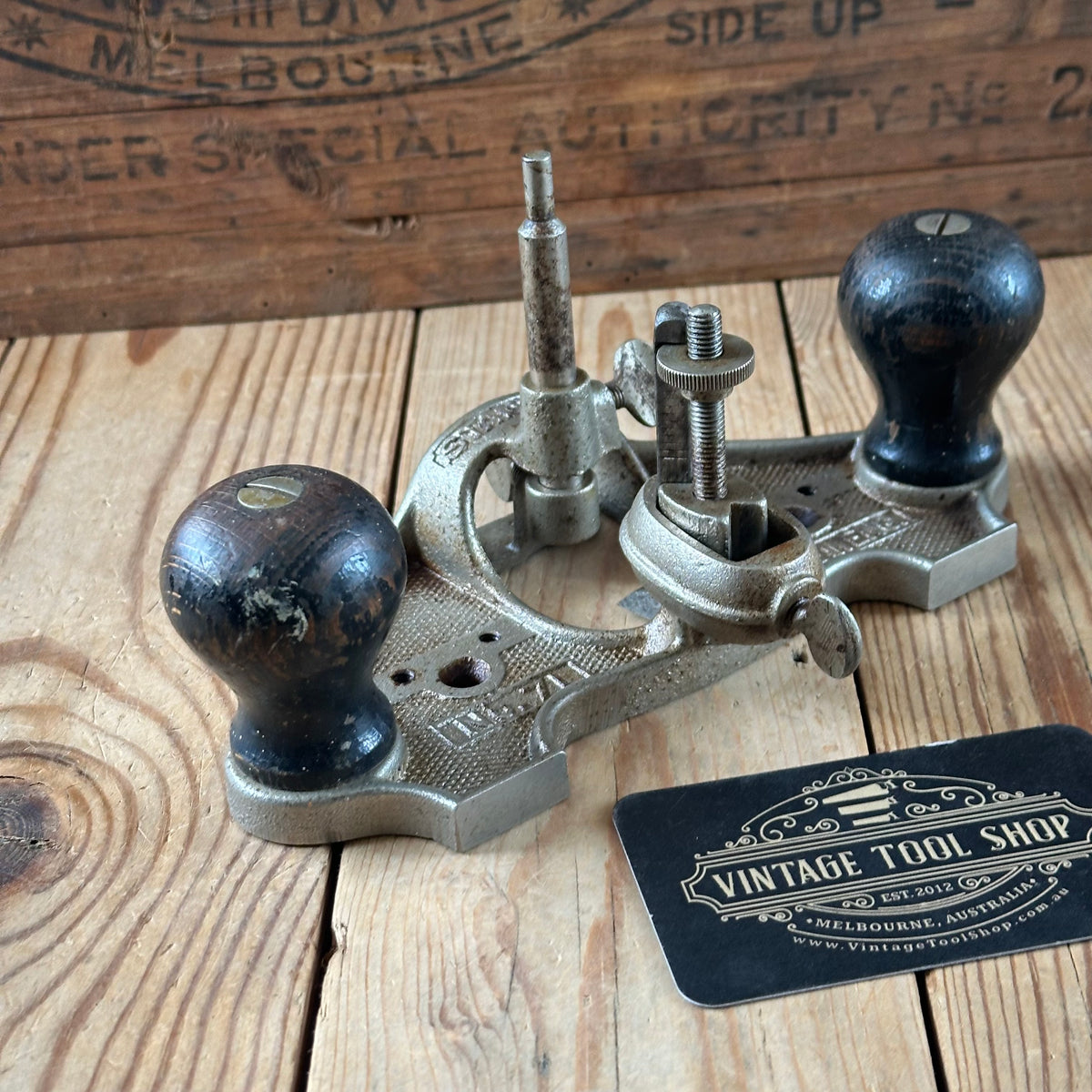 N1868 Antique STANLEY England No.71 Router PLANE