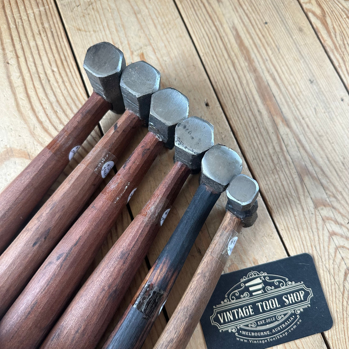 JMB Blacksmith made SMALL HAND FORGED 1045 steel DOG HEAD HAMMERS. Made by Jacob Marcus BONESAW
