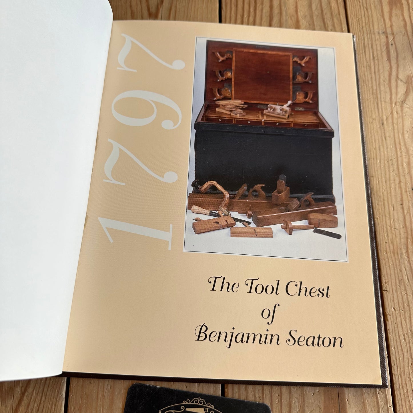 BO98 Vintage 1994 1797 The Tool Chest of Benjamin Seaton TOOL BOOK