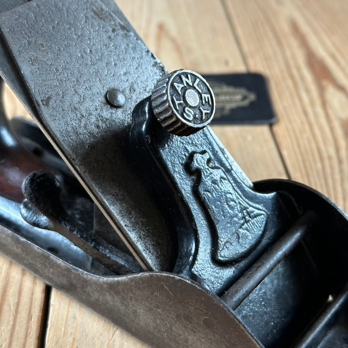 T5584 Antique 1907-1918 STANLEY USA No.104 Liberty Bell PLANE