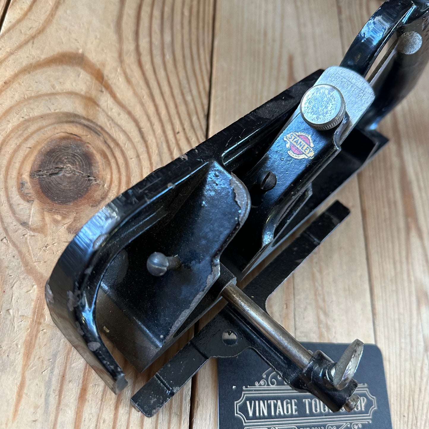H2555 CLEAN! Vintage STANLEY England No.78 Duplex RABBET rebate plane