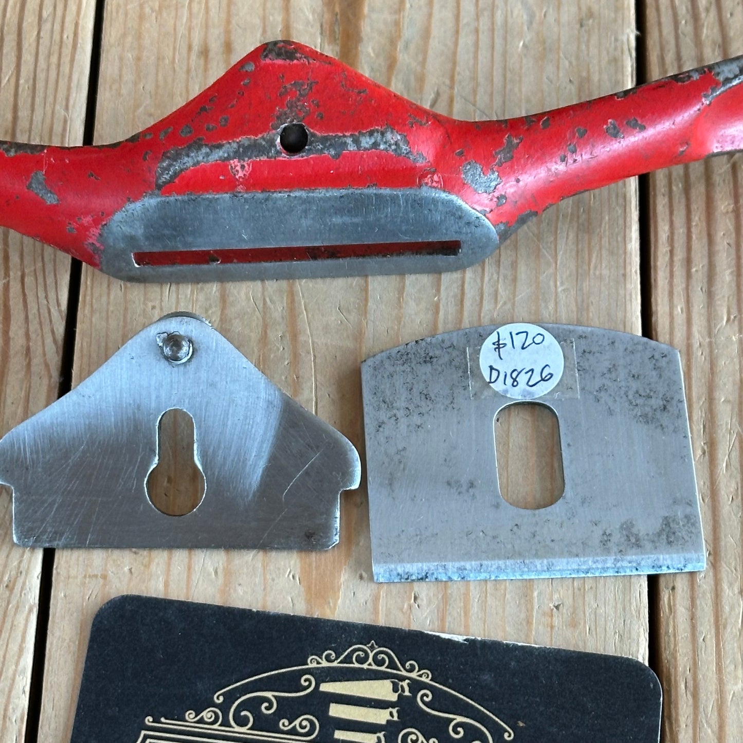 D1826 Vintage RECORD No.A51 Malleable Iron CONVEX SPOKESHAVE spoke shave