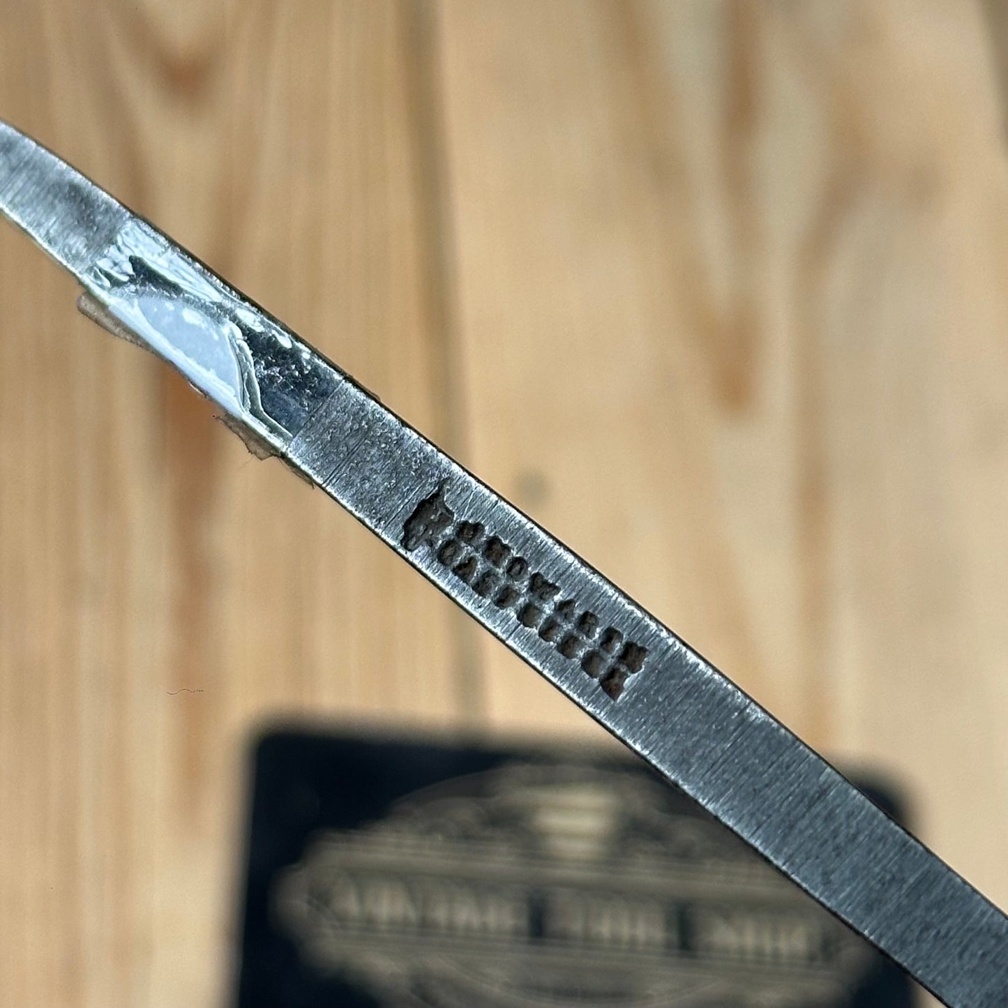 H2035 Vintage JAMES HOWARTH England 11mm Bent Fishtail Carving CHISEL