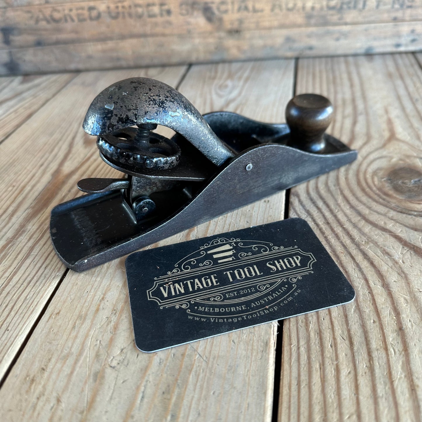 H1916 Vintage STANLEY USA No.120 BLOCK PLANE