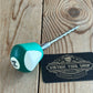 TR137 Repurposed long Green/white “14” POOL BALL awl by Tony Ralph