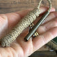 SOLD. H2257 Vintage WW1 SMLE Pull through and oil flask
