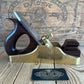 SOLD H834 Contemporary RON BRESE USA Brass & Rosewood INFILL PLANE