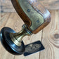 N695 Antique MARSDEN BROTHERS BEECH & EBONY Brass Plated wooden BRACE