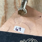 XL1-61-75 Vintage 1 x KELLY TOOLS New Zealand LEATHER STAMP or PUNCH