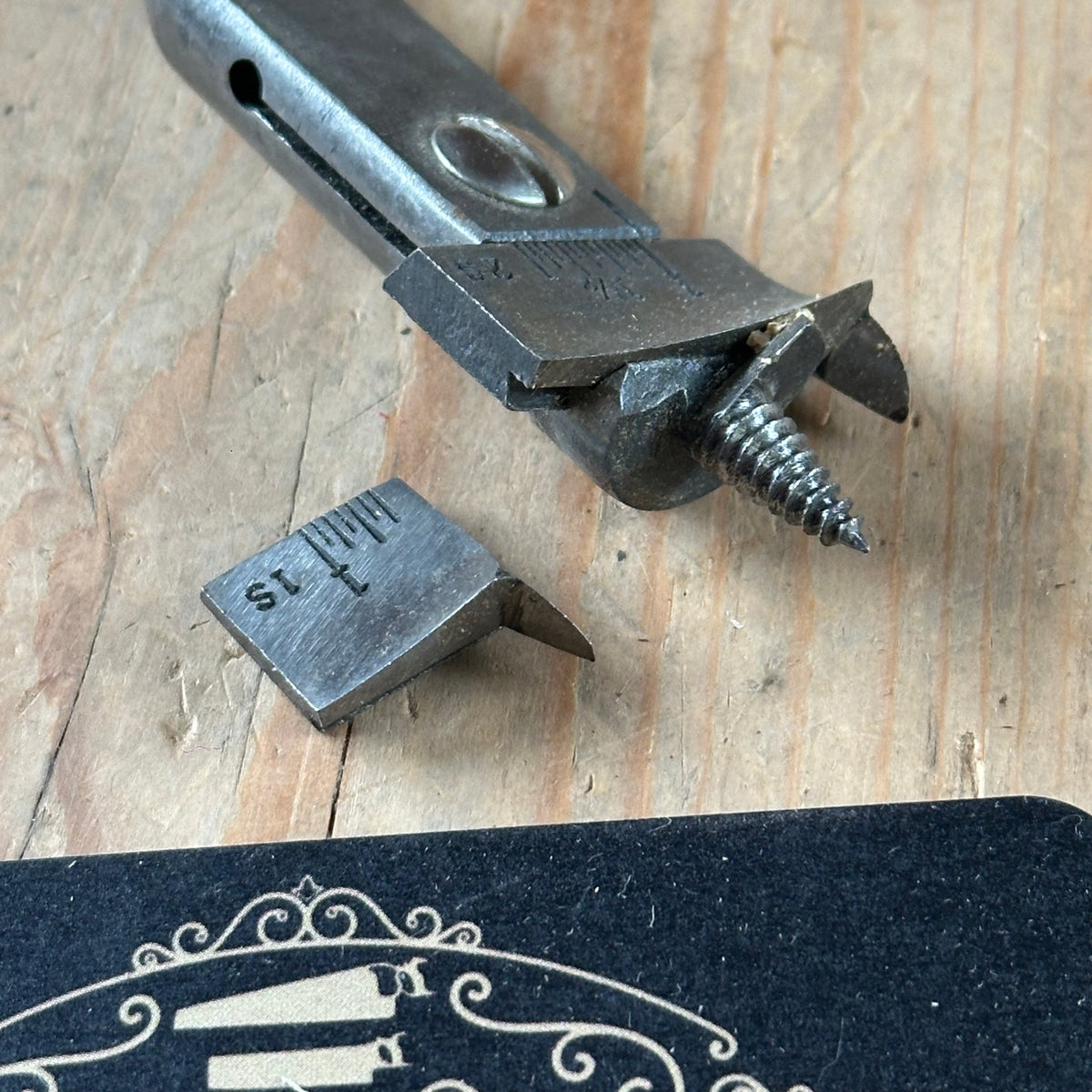 N1832 NEW OLD STOCK! Vintage IRWIN USA No.1 expansive DRILL BIT IOB