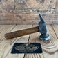 H1088 Vintage G.Barnsley England STEEL No:1 short Cobblers HAMMER