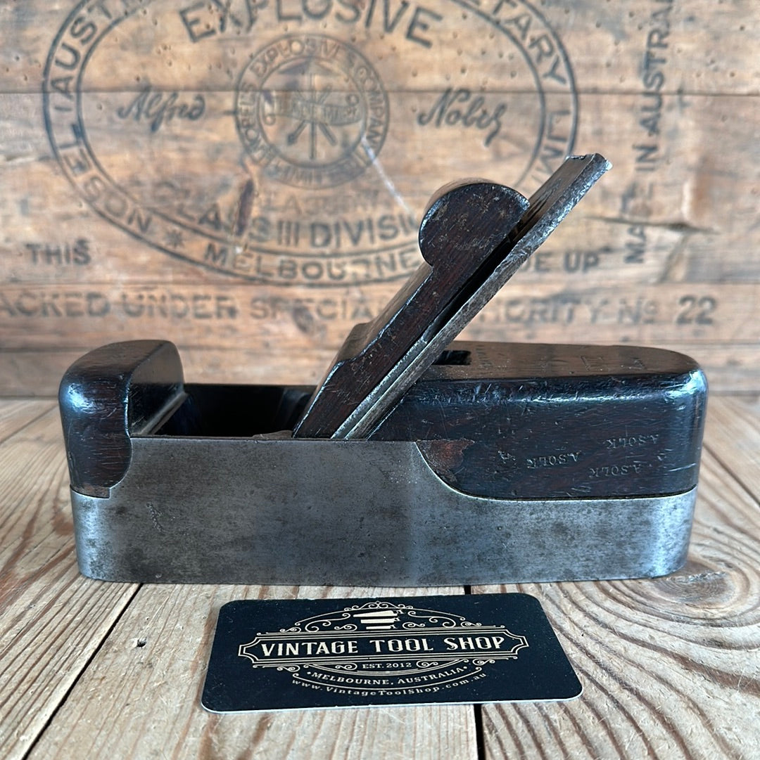 N638 Antique Rosewood & IRON SMOOTHING plane