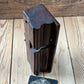 Y117 UNIQUE! Antique FRENCH Wooden MOULDING PLANE