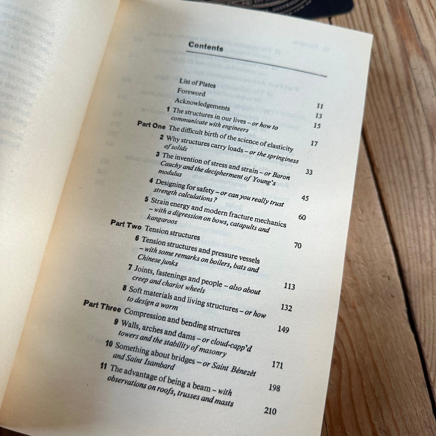 XBN1 Vintage BOOK STRUCTURES or WHY DONT THINGS FALL DOWN by J.E.Gordon