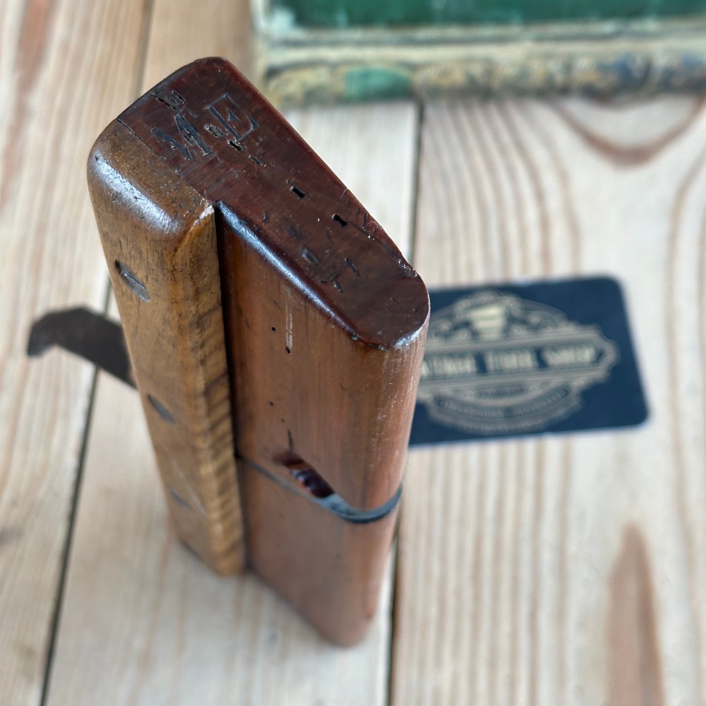 Y1804 Vintage COOL FRENCH Wooden HOLLOWING PLANE