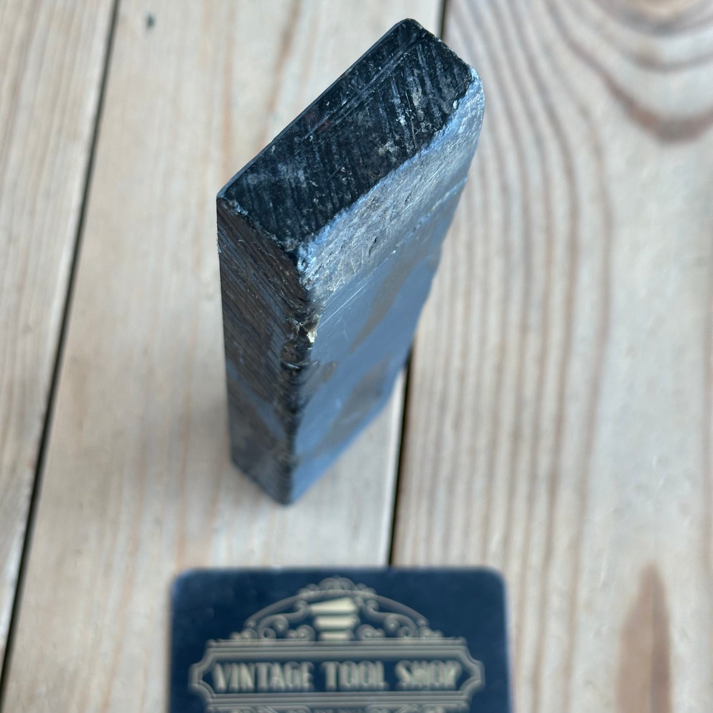 A369 Vintage German THURINGIAN SLATE water stone SHARPENING STONE