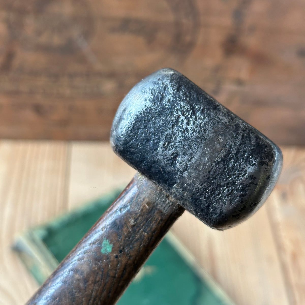 Y436 GORGEOUS! Worn Antique FRENCH Metalwork Shaping HAMMER